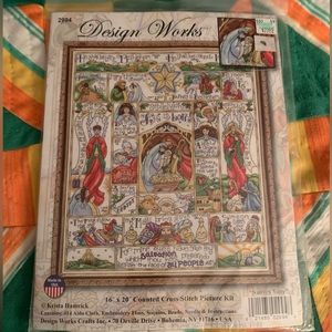 Design Works #2994 Nativity Story Counted Cross-Stitch Kit